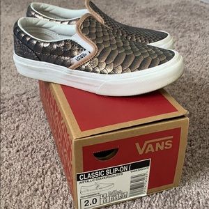 Youth Vans slip-on shoes